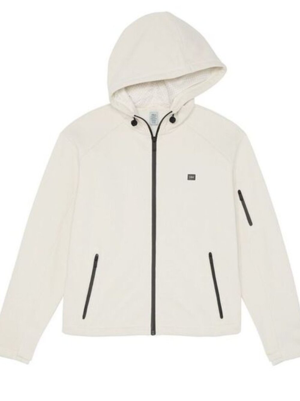 New Victoria’s Secret Active Tech Hoodie Ivory Zip Sweatshirt Jacket